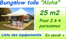 bretagne sud bungalow toile