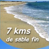 plage de 7 km dans le morbihan