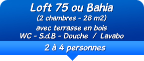 mobil-home 2 à 4 personnes