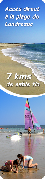 Plage de Landrezac golfe du morbihan 56