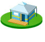 Bungalow-toiles